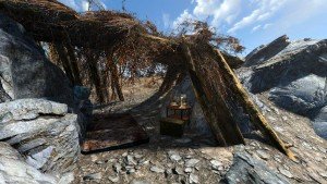 Raider Shelter on Granite Outcropping